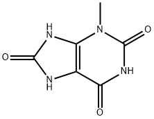 3-METHYLURIC ACID Structure