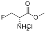 3-FLUORO-D-ALANINE METHYL ESTER, HYDROCHLORIDE Structure
