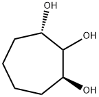 1,2,3-Cycloheptanetriol, (1S,3S)- (9CI) Struktur