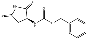 (S)-3-N-CBZ-AMINO-SUCCINIMIDE Struktur