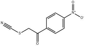 4-NITROPHENACYL THIOCYANATE Structure