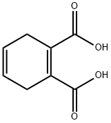1,4-Cyclohexadiene-1,2-dicarboxylic acid Structure