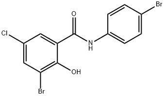 3-溴-N-(4-溴苯基)-5-氯水楊酰胺