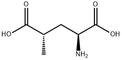 (2S,4R)- 4 -甲基谷氨酸 結(jié)構(gòu)式