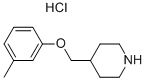4-[(3-METHYLPHENOXY)METHYL]PIPERIDINEHYDROCHLORIDE price.