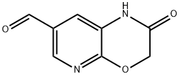 2-氧代-2,3-二氫-1H-吡啶并[2,3-B][1,4]噁嗪-7-甲醛 結(jié)構(gòu)式