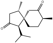 [1R-(1alpha,4beta,5beta,8S*)]-1-isopropyl-4,8-dimethylspiro[4.5]decane-2,7-dione