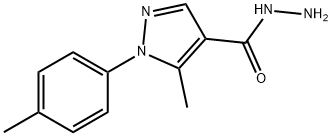 5-甲基-1-對甲苯-1H-吡唑-4-酰肼, 618092-44-7, 結構式