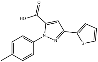 5-THIOPHEN-2-YL-2-P-TOLYL-2H-PYRAZOLE-3-CARBOXYLICACID price.