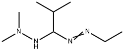 1-Ethyl-3-isopropyl-5,5-dimethyl-3,4-dihydroformazan Struktur