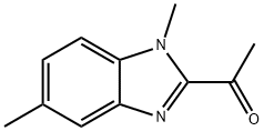 Ethanone, 1-(1,5-dimethyl-1H-benzimidazol-2-yl)- (9CI) Struktur