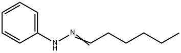 1-ヘキシリデン-2-フェニルヒドラジン 化學(xué)構(gòu)造式