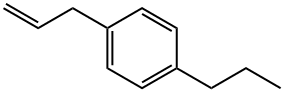 3-(4-N-プロピルフェニル)-1-プロペン 化學(xué)構(gòu)造式