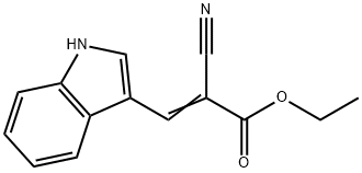 ethyl 2-cyano-3-(1H-indol-3-yl)acrylate