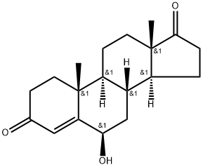 6A-HYDROXY-ANDROST-4-ENE-3,17-DIONE 結(jié)構(gòu)式