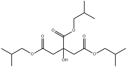 檸檬三異丁酯, 63133-75-5, 結構式