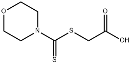 2-(morpholine-4-carbothioylsulfanyl)acetic acid