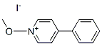 1-methoxy-4-phenylpyridinium iodide Struktur