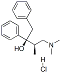 [S-(R*,S*)]-alpha-[2-(dimethylamino)-1-methylethyl]-alpha-phenylphenethyl alcohol hydrochloride, 63526-63-6, 結(jié)構(gòu)式