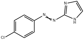 2-[(4-chlorophenyl)azo]-1H-imidazole Struktur