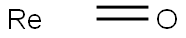 Rhenium carbonyl Struktur