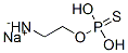 Ethanol, 2-amino-, dihydrogen phosphorothioate (ester), monosodium salt Struktur