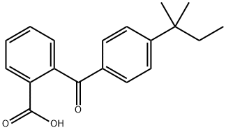 2-[4-(1,1-dimethylpropyl)benzoyl]benzoic acid