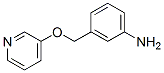 Benzenamine, 3-[(3-pyridinyloxy)methyl]- (9CI) Struktur