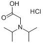 Diisopropylamino-acetic acid hydrochloride Struktur