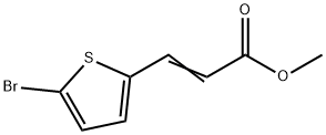 3-(5-BROMO-THIOPHEN-2-YL)-ACRYLIC ACID METHYL ESTER Struktur