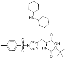 BOC-HIS(TOS)-OH DCHA Structure
