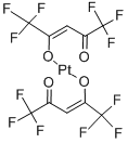1,1,1,5,5,5-六氟乙酰丙酮鉑(II) 結(jié)構(gòu)式