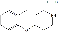4-(2-METHYLPHENOXY)PIPERIDINE HYDROCHLORIDE price.