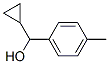 alpha-cyclopropyl-4-methylbenzyl alcohol  Struktur