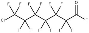 7-CHLOROPERFLUOROHEPTANOYL FLUORIDE Structure