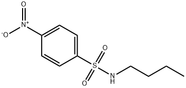 N-丁基-4-硝基苯磺酰氯 結(jié)構(gòu)式
