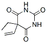 5-Ethyl-5-vinyl-2,4,6(1H,3H,5H)-pyrimidinetrione Struktur