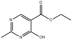 2-甲基-6-羥基嘧啶甲酸乙酯 結(jié)構(gòu)式