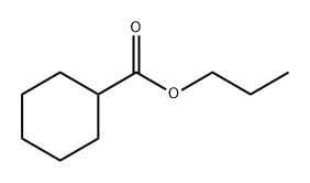 環(huán)己甲酸丙酯 結(jié)構(gòu)式