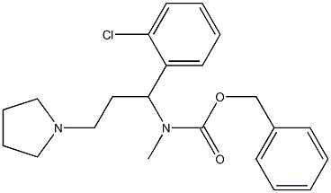 1-PYRROLIDIN-3-(2'-CHLOROPHENYL)-3-(N-CBZ-N-METHYL)AMINO-PROPANE price.