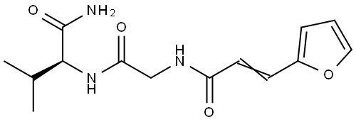 FA-GLY-VAL-NH2 Struktur