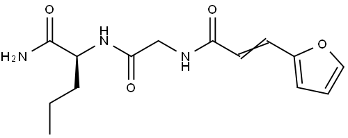 FA-GLY-NVA-NH2 Struktur