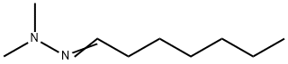 Heptanal dimethyl hydrazone Struktur