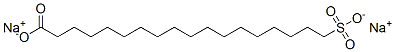 sodium sulphooctadecanoate Structure