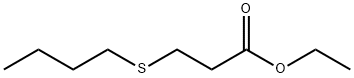 3-(Butylthio)propionic acid ethyl ester Struktur