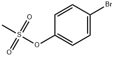 (O-METHANESULFONYL)-4-BROMOPHENOL Struktur