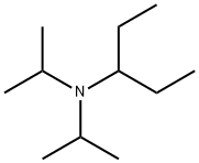 N,N-DIISOPROPYL-3-PENTYLAMINE Struktur
