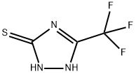 5- (三氟甲基)-4H-1,2,4-三唑-3(2H)-硫酮的水合物 結(jié)構(gòu)式