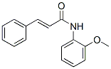 N-(2-Methoxyphenyl)-3-phenylpropenamide Struktur
