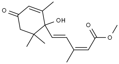 ABSCISIC ACID METHYLESTER Struktur